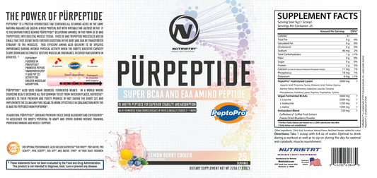 NUTRISTAT Purpeptide Lemon Berry Cooler