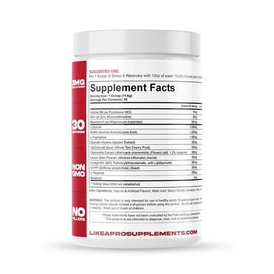 LIKE A PRO SLEEP+RECOVERY-Lemon Mint