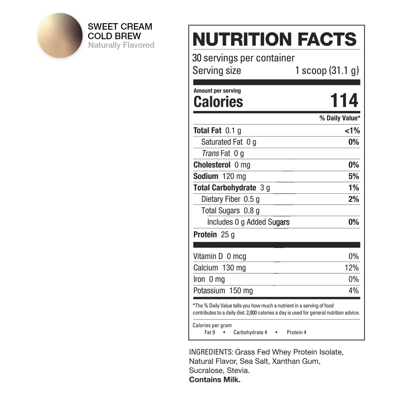HD Muscle ProHD-Sweet Cream Cold Brew 4lb