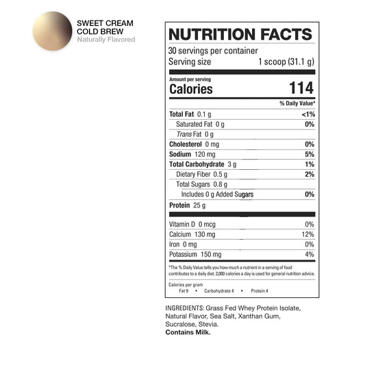 HD Muscle ProHD-Sweet Cream Cold Brew 4lb