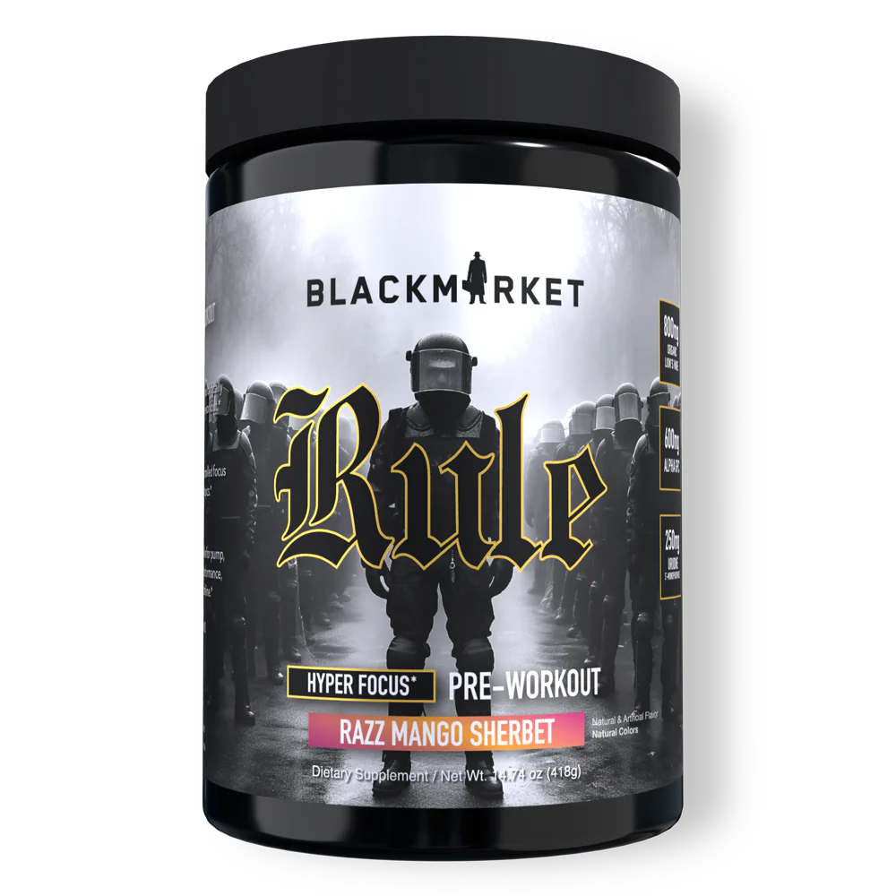 Blackmarket RULE-Razz Mango Sherbet