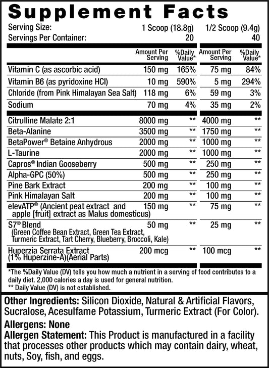 SWEAT ETHIC PUMP-Blue Raspberry