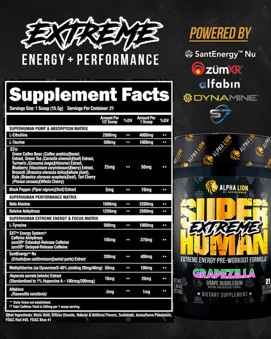 Alpha Lion Super Human Extreme-Grapezilla