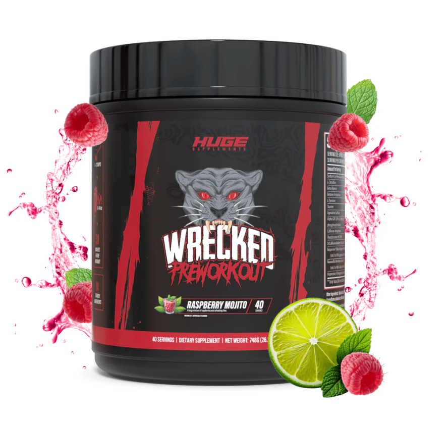 Huge Supplements-Wrecked-Raspberry Mojito