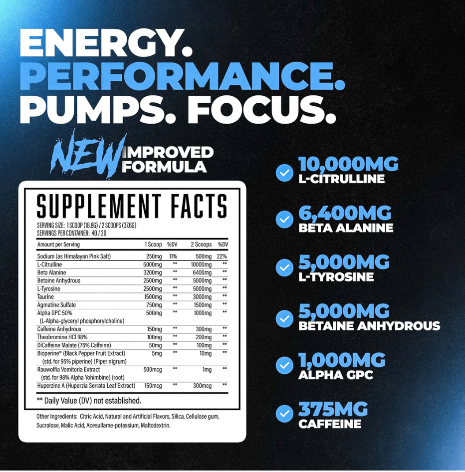 Huge Supplements-Wrecked-Blue Razz