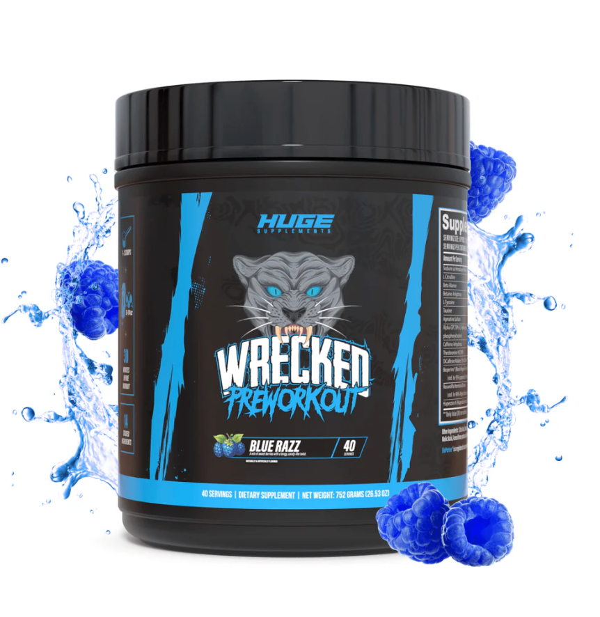 Huge Supplements-Wrecked-Blue Razz