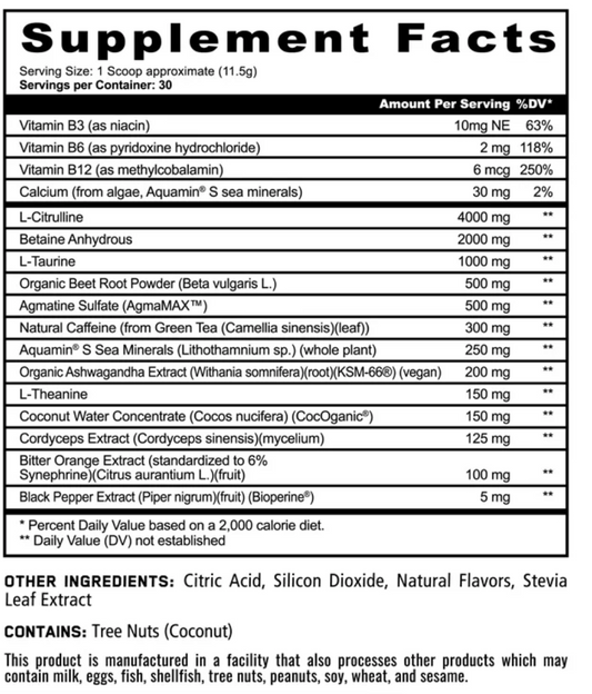 Panda Supps Fierce- Fierce Berry