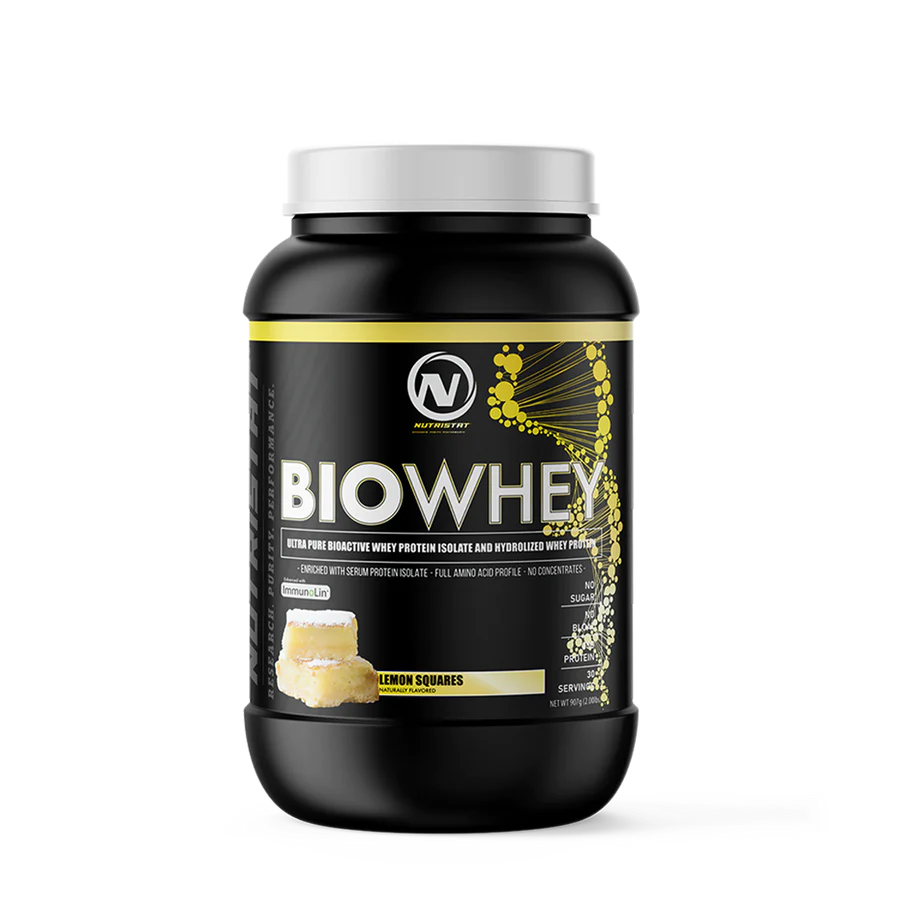 NUTRISTAT BIO WHEY- Lemon Squares 2lb