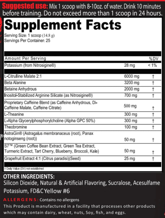 FRONTLINE FORMULATIONS CRUCIBLE-Blue Cherry Slushie