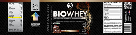 NUTRISTAT BIO WHEY-Chocolate Supreme 5lb