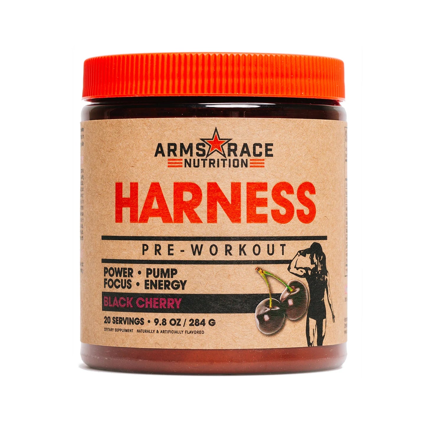 Arms Race Nutrition Harness-Black Cherry