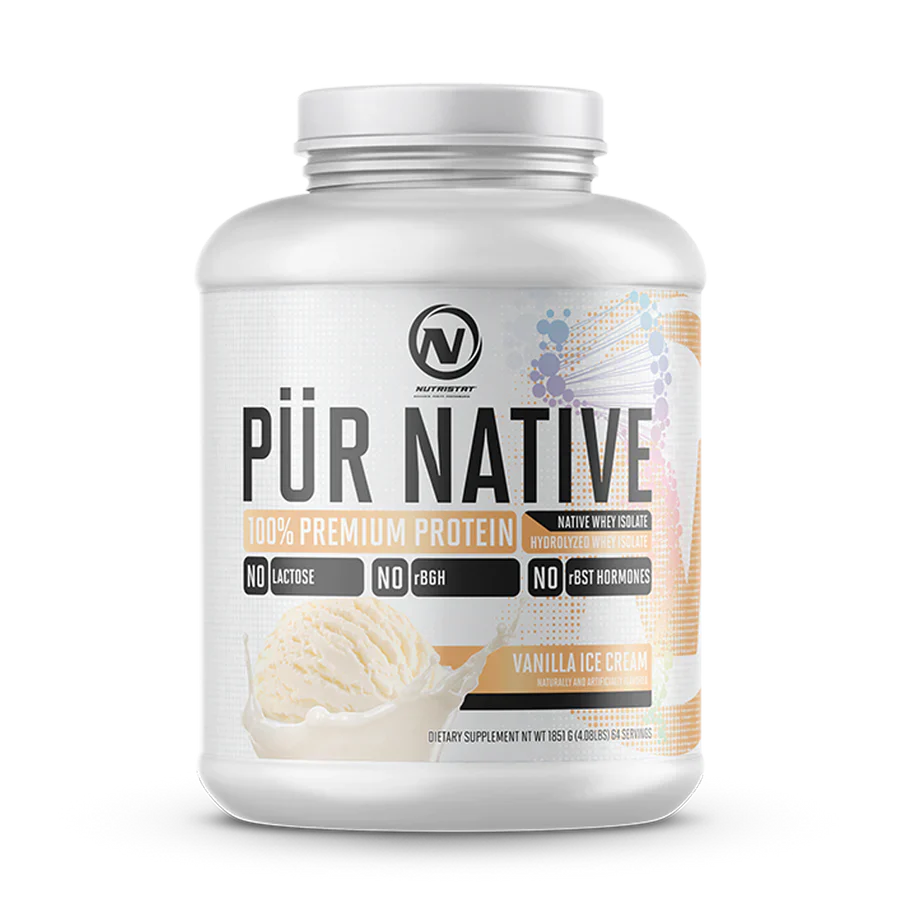 NUTRISTAT PUR NATIVE-Vanilla Ice Cream 5lb