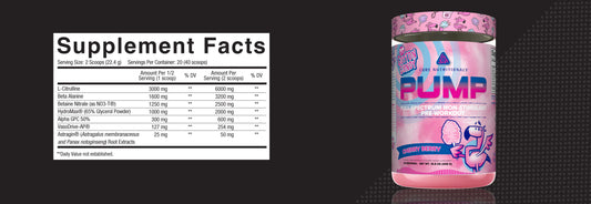 Core Nutritionals PUMP-Cherry Berry