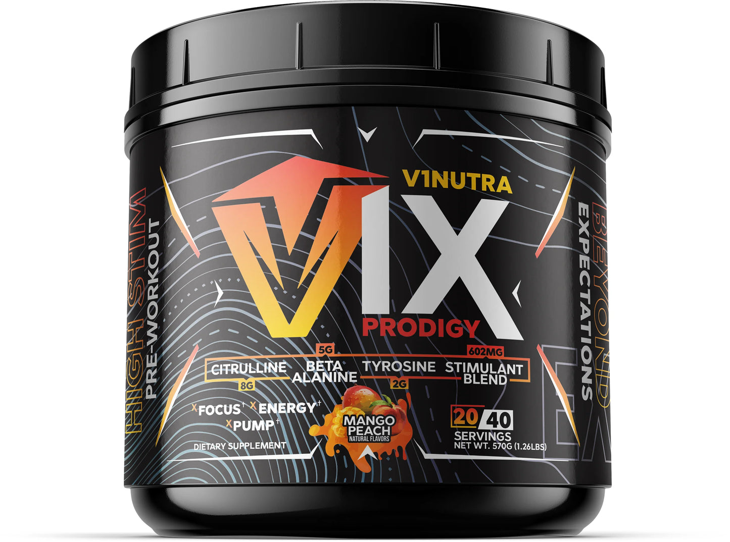V1NUTRA V1X PRODIGY-Mango Peach
