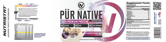 NUTRISTAT PUR NATIVE-Blueberry Crumb Cake 5lb