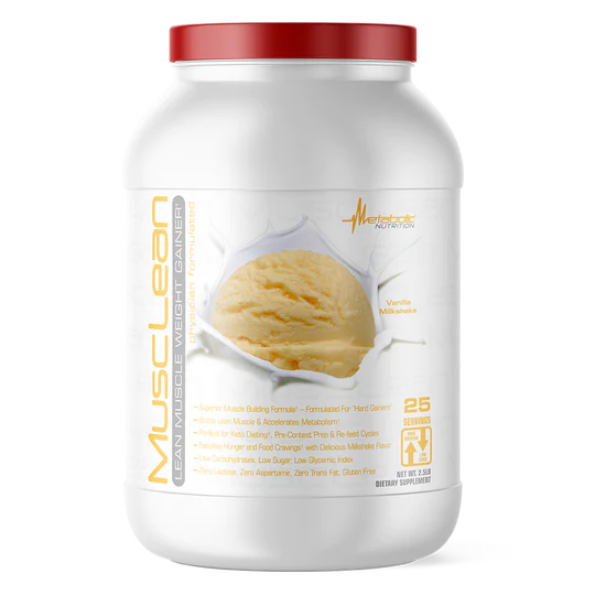 Metabolic Nutrition Musclean-Vanilla Milkshake 2.5LB