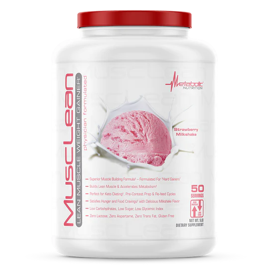 Metabolic Nutrition Musclean-Strawberry Milkshake 5lb