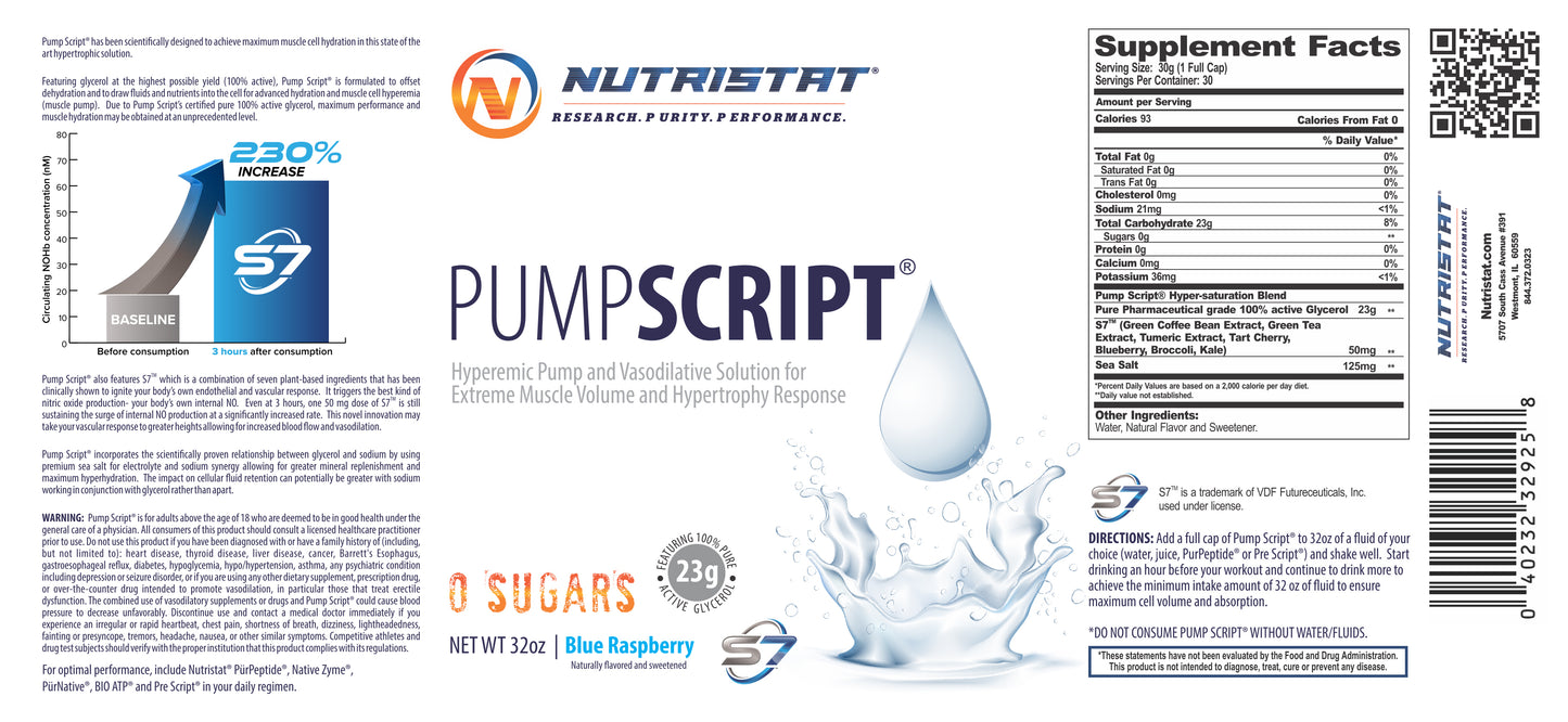 NUTRISTAT PUMP SCRIPT- Refreshing Lemonade