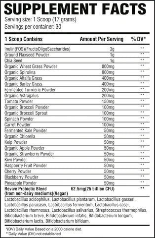 Revive MD Daily Greens-Fresh Berry