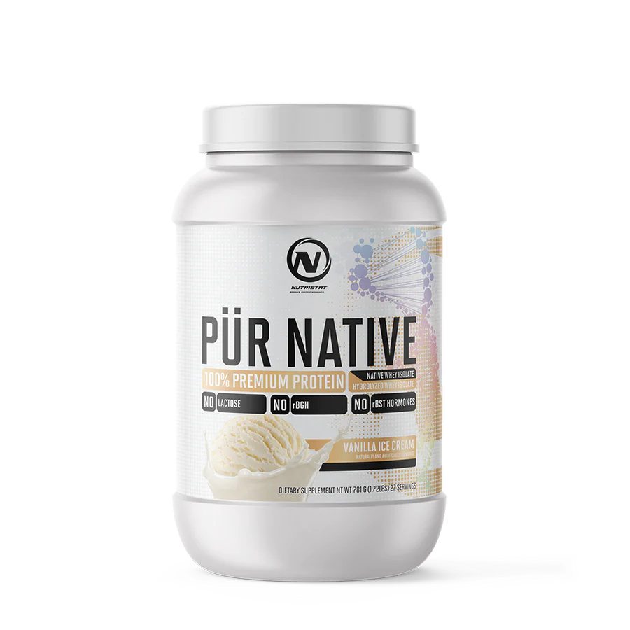 NUTRISTAT PUR NATIVE-Vanilla Ice Cream 2lb