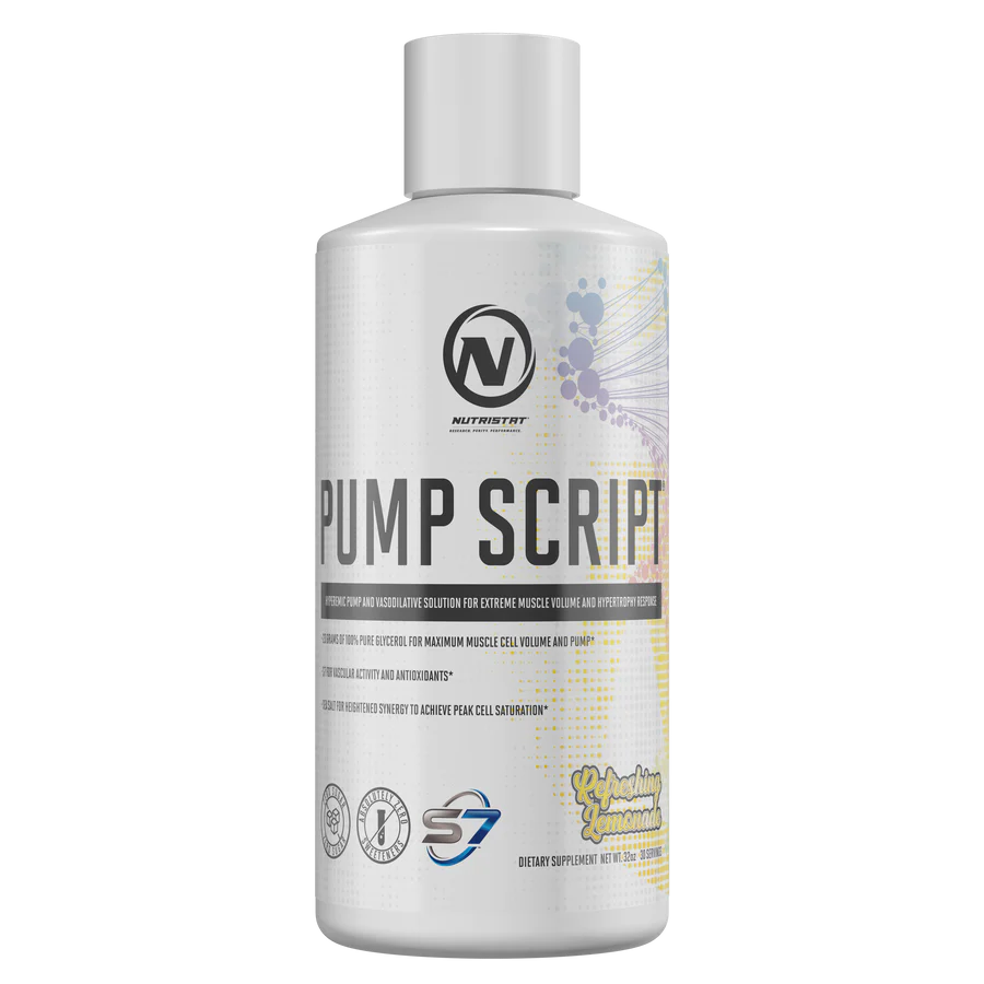 NUTRISTAT PUMP SCRIPT- Refreshing Lemonade