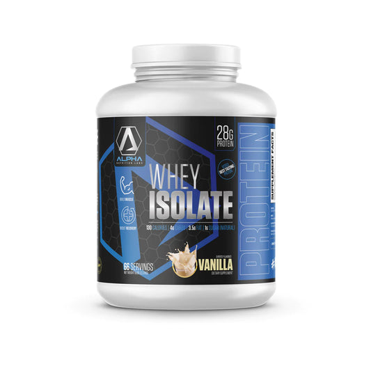 Alpha Nutrition Isolate-Vanilla 5lb