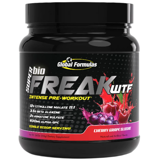 Global Formulas Super bioFREAK WTF-Cherry Grape Slushie