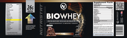 NUTRISTAT BIO WHEY-Salted Caramel Fudge 2lb