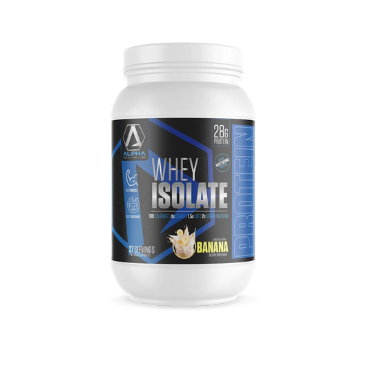 ALPHA NUTRITION ISOLATE-Banana 2lb