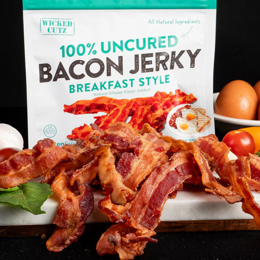 WICKED CUTZ BACON JERKY-Breakfast Style