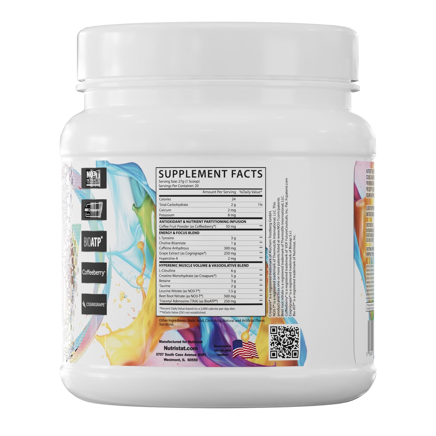 NUTRISTAT PRE SCRIPT-Cotton Candy