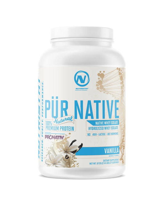 NUTRISTAT PUR NATIVE NATURAL-Vanilla 2lb