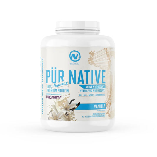 NUTRISTAT PUR NATIVE NATURAL-Vanilla 5lb