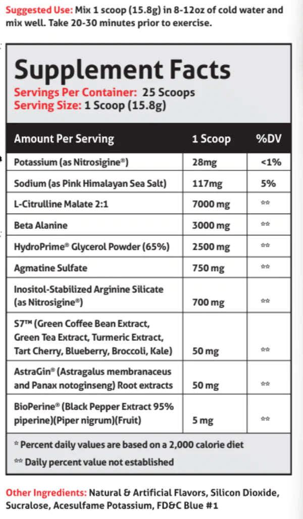 FRONTLINE FORMULATIONS PUMPAGEDON-Blue Coconut Lemonade