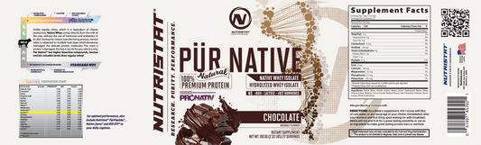 NUTRISTAT PUR NATIVE NATURAL-Chocolate 2lb