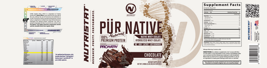 NUTRISTAT PUR NATIVE NATURAL-Chocolate 5lb