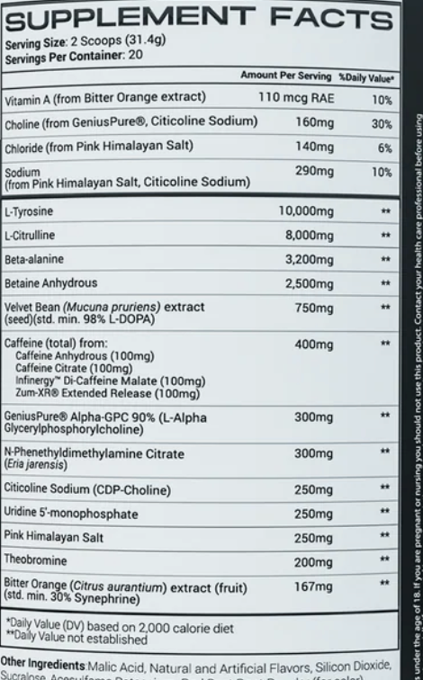 Morphogen Nutrition Alphagen-Strawberry Lemonade