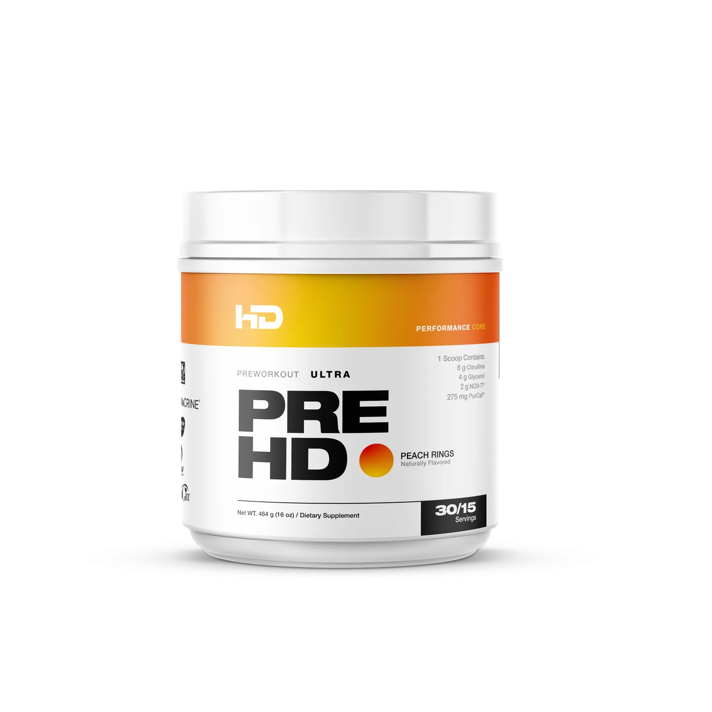 HD Muscle PreHD Ultra-Sour Peach Rings