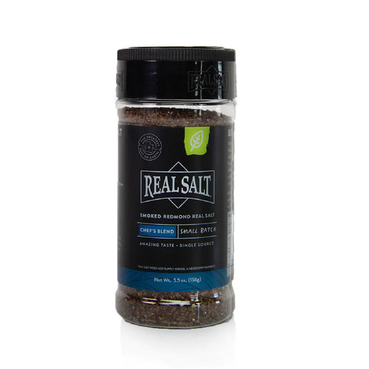 Redmond Smoked Real Salt -Chefs Blend