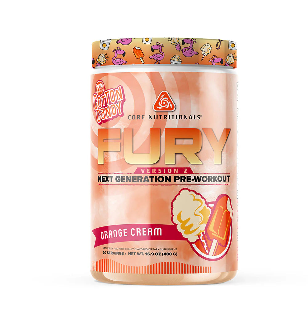 Core Nutritionals  FURY V2-Orange Cream