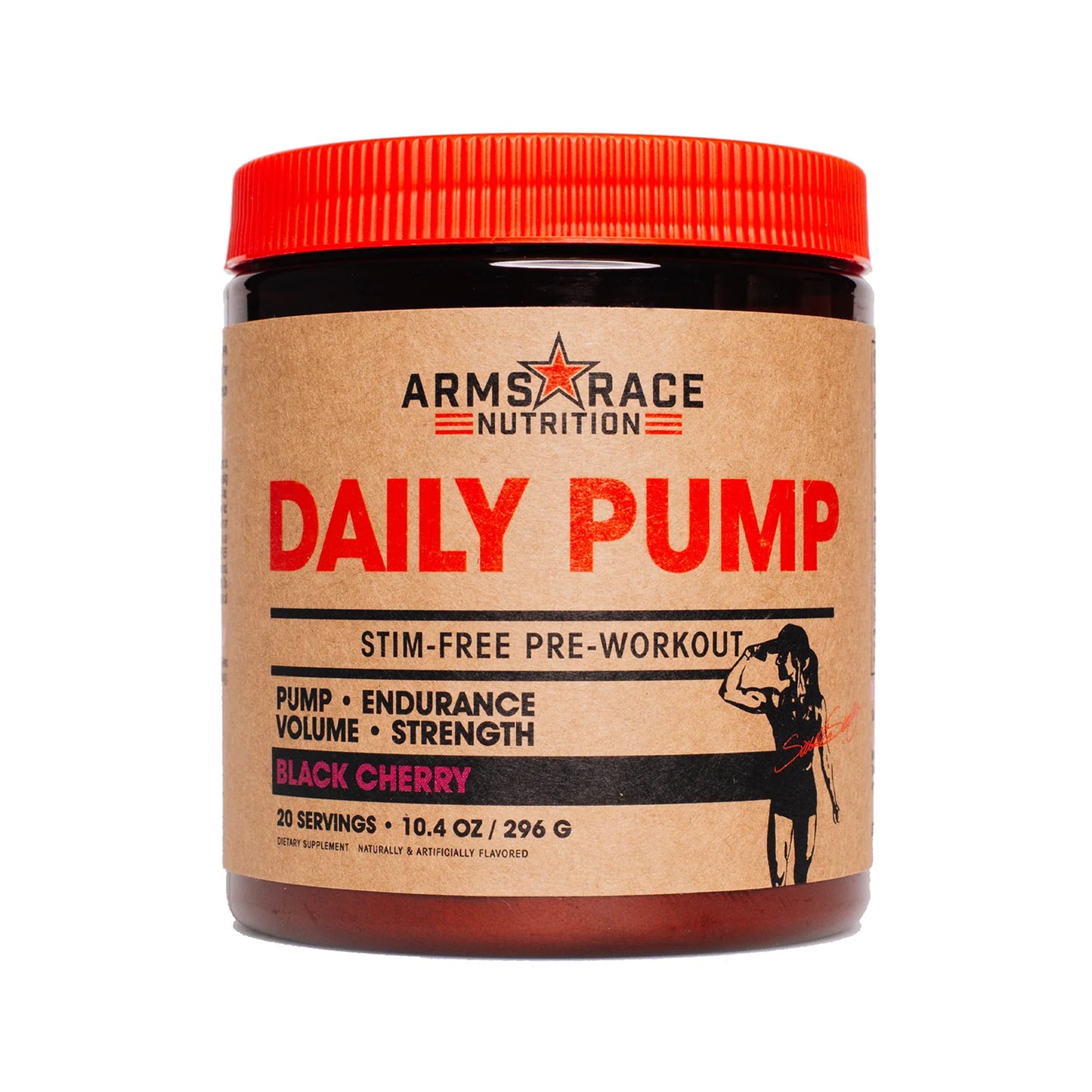 ARMS RACE NUTRITION DAILY PUMP-Black Cherry