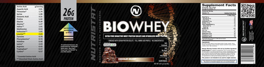 NUTRISTAT BIO WHEY-Chocolate Supreme 5lb