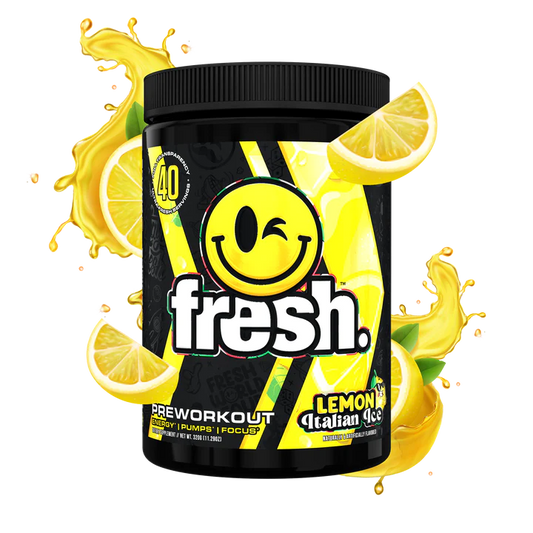 FRESH PREWORKOUT-Lemon Italian Ice