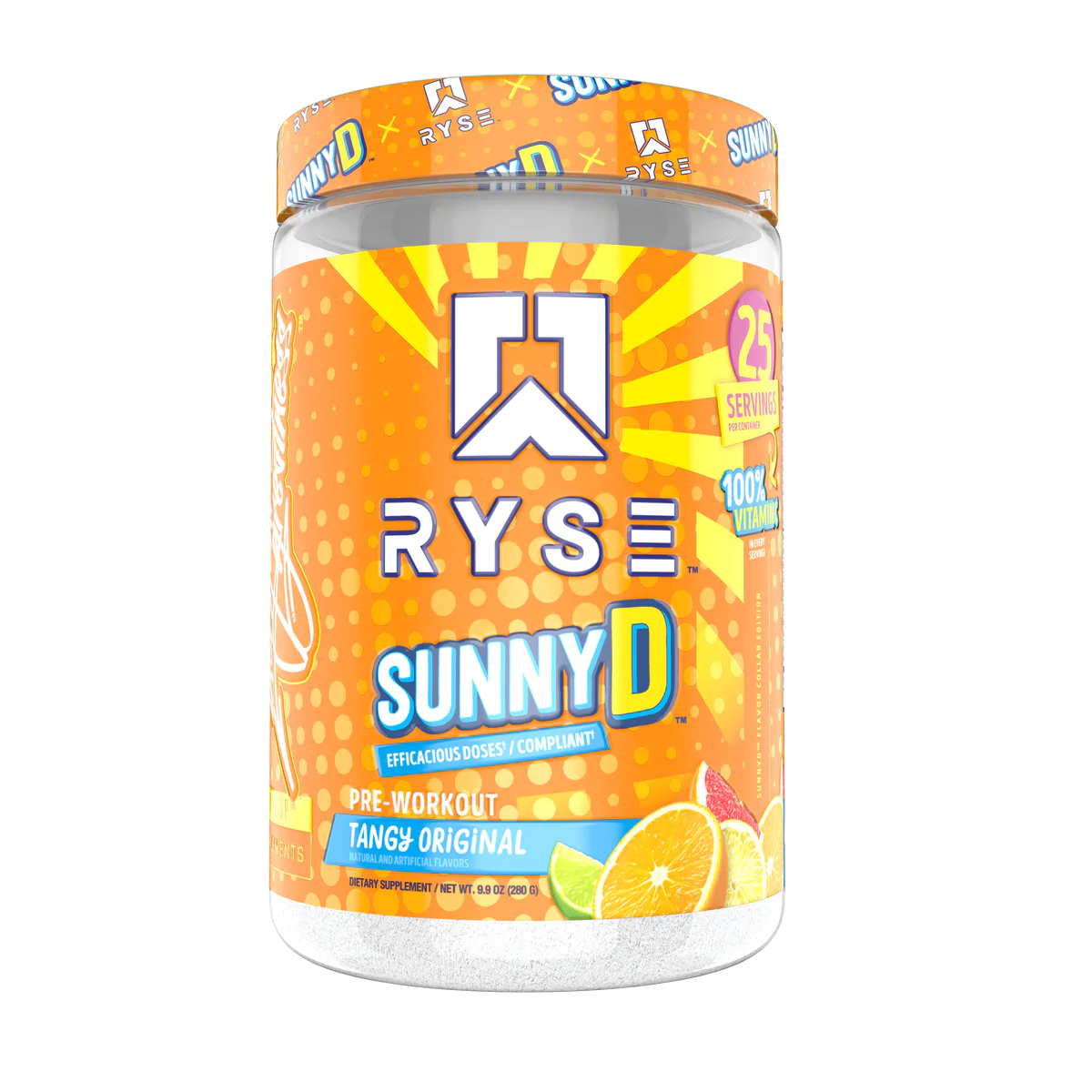 RYSE SUPPS PREWORKOUT-Sunny D